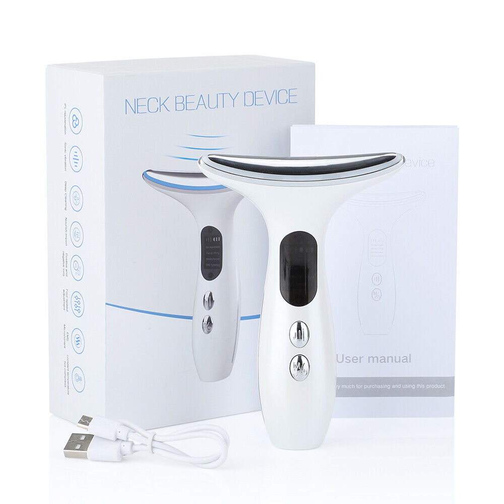 Skin Tightening Machine RF LED Light Photon Therapy Face Massager Facial Beauty