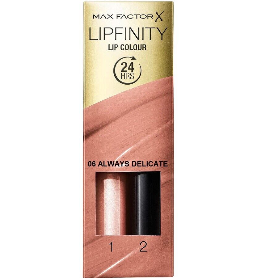 Max Factor Lipfinity 24HR Lip Colour Lipstick - Select Your Shade - Brand New