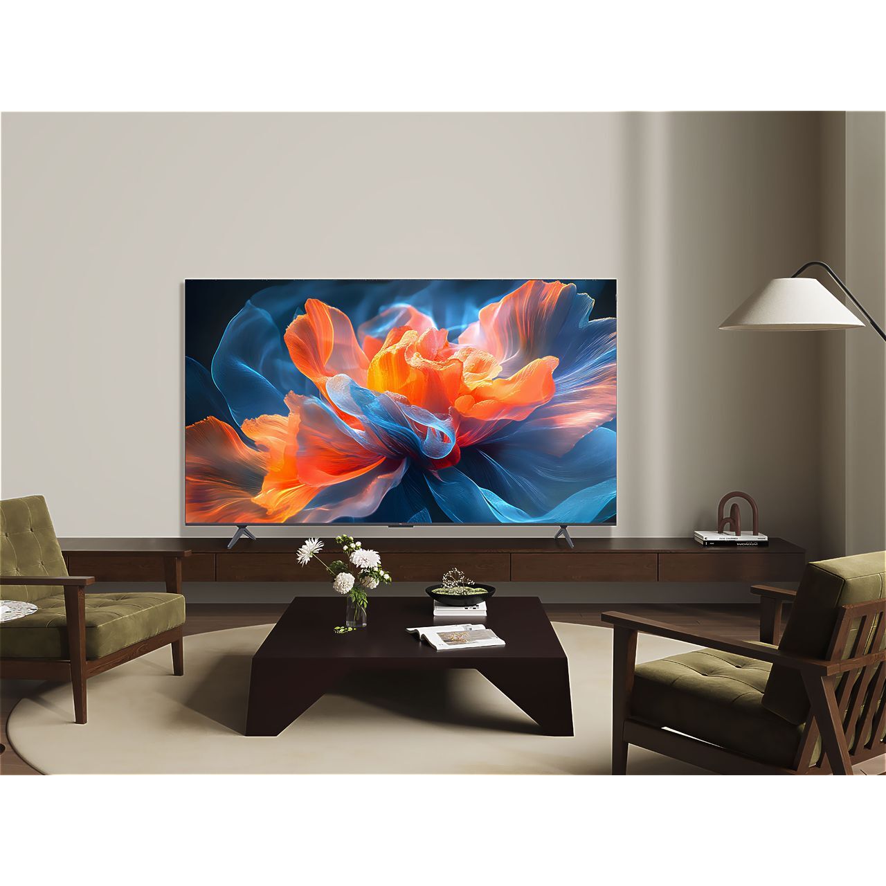 TCL 55T8C-UK 55 Inch QLED 4K Ultra HD Smart TV Bluetooth WiFi