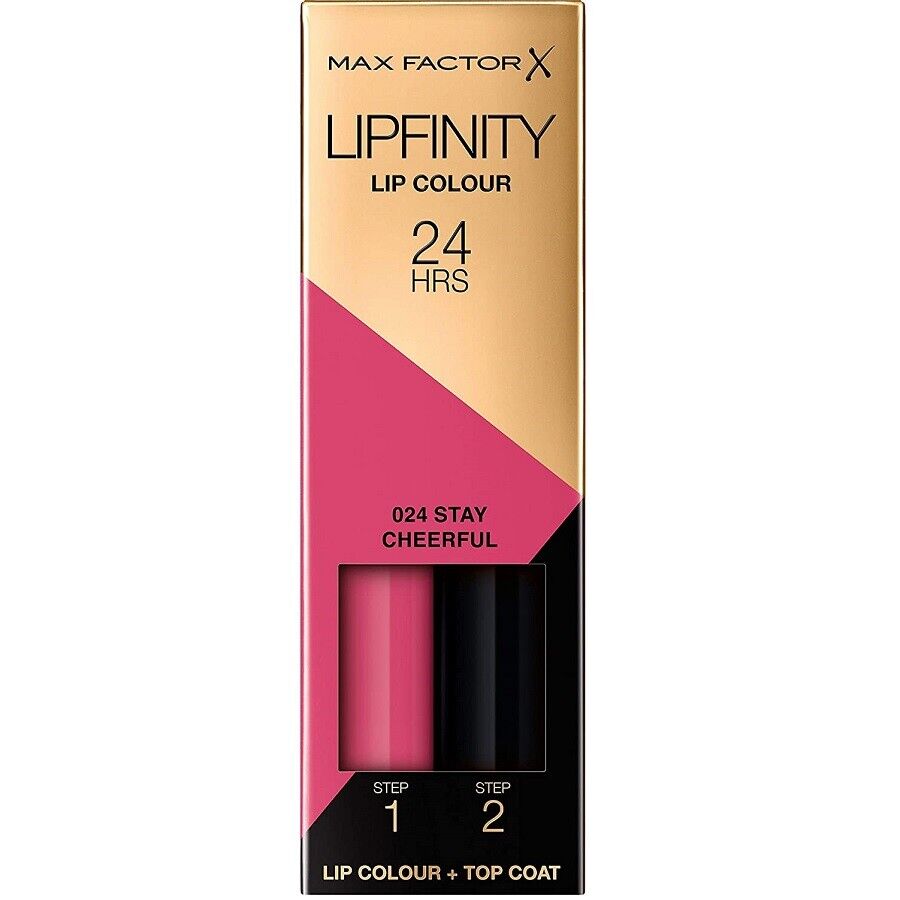 Max Factor Lipfinity 24HR Lip Colour Lipstick - Select Your Shade - Brand New