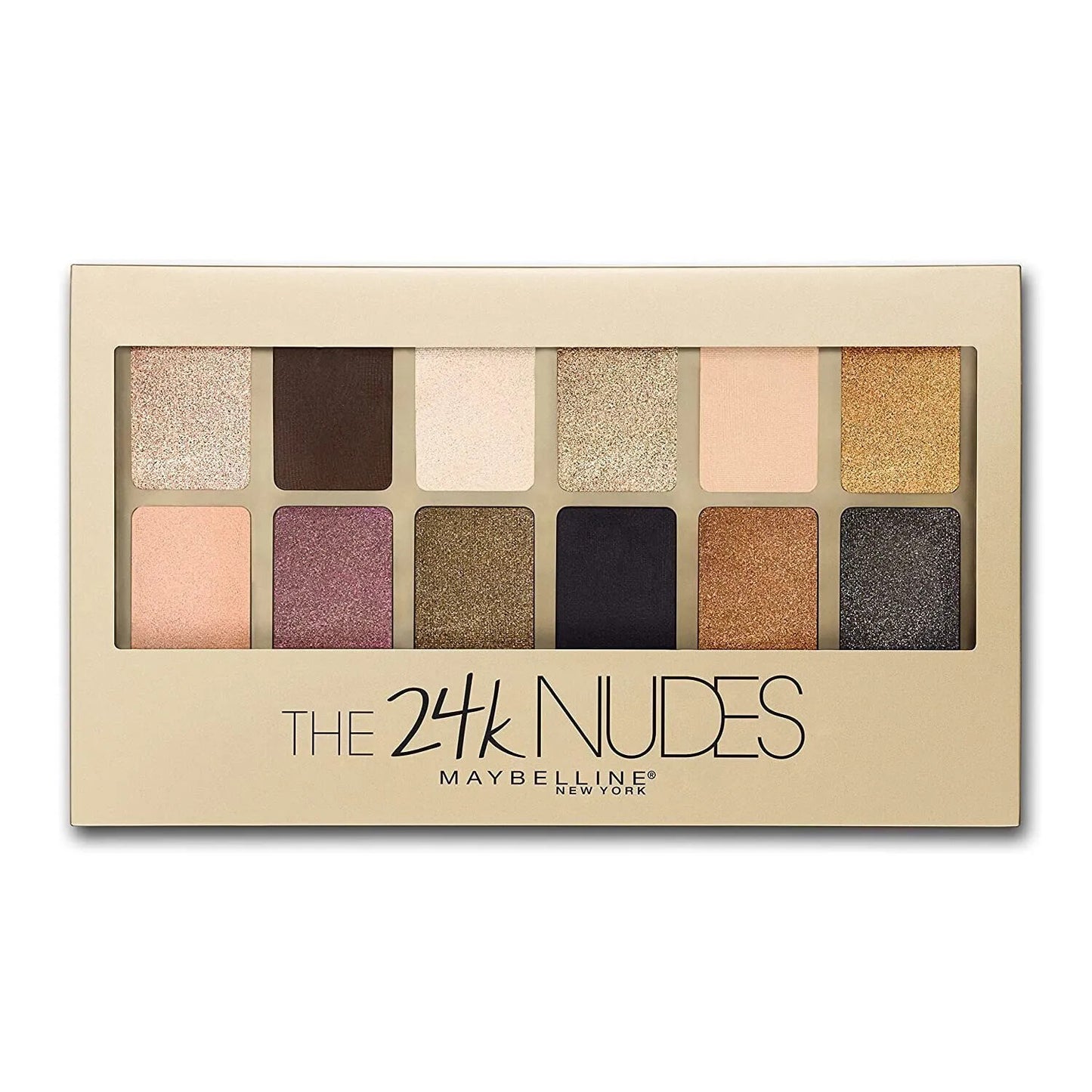 Maybelline 12 Colour Eyeshadow Palettes Nudes, The City Kits - Select Yours New
