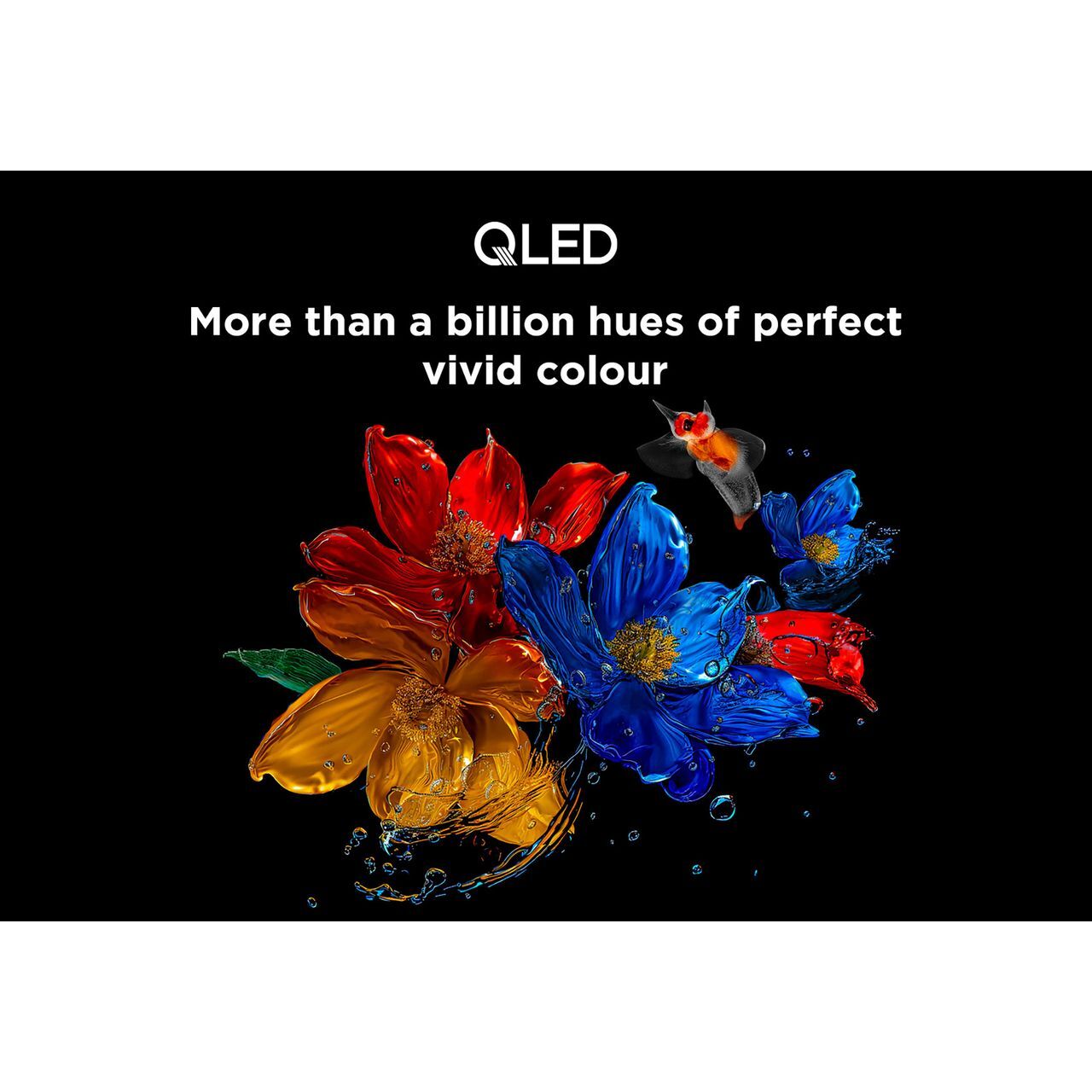 TCL 55T8C-UK 55 Inch QLED 4K Ultra HD Smart TV Bluetooth WiFi