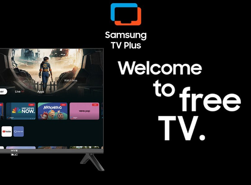 HYE 24" Inch Smart TV HD Ready 720p Frameless Tizen OS 3 x HDMI - 24HDS1008