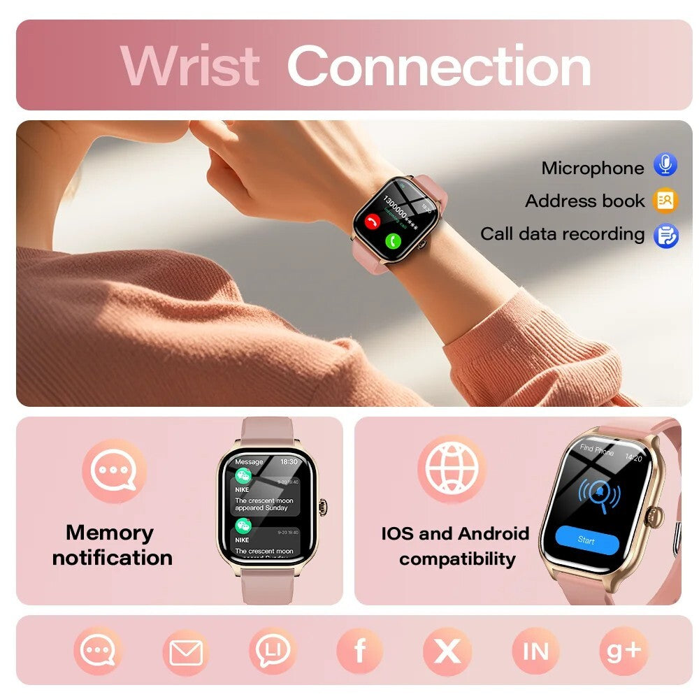 Smart Watch Men Women Fitness Tracker Blood Pressure Heart Rate Sport Watches UK