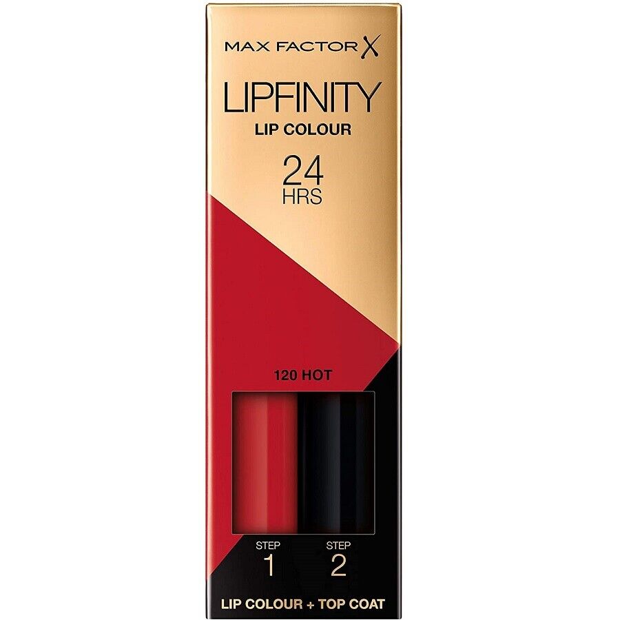 Max Factor Lipfinity 24HR Lip Colour Lipstick - Select Your Shade - Brand New