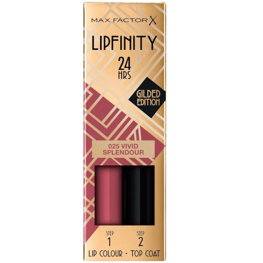 Max Factor Lipfinity 24HR Lip Colour Lipstick - Select Your Shade - Brand New