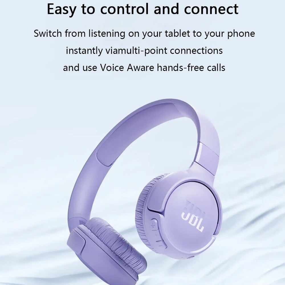 JBL Tune 520BT Wireless Bluetooth Headphones On Ear with Microphone