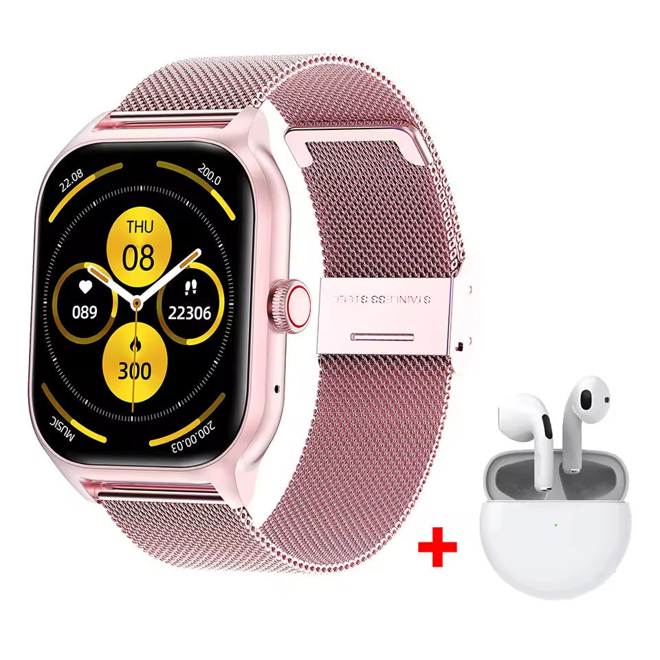 Smart Watch Men Women Fitness Tracker Blood Pressure Heart Rate Sport Watches