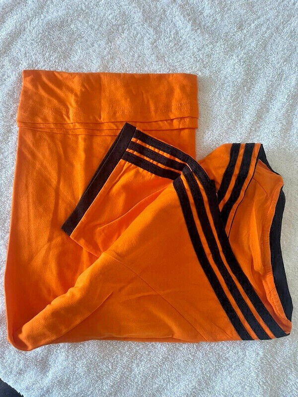 MEN'S ADIDAS ORIGINALS TEE SHORT SLEEVE CREW NECK THREE STRIPE T-SHIRT L, XL