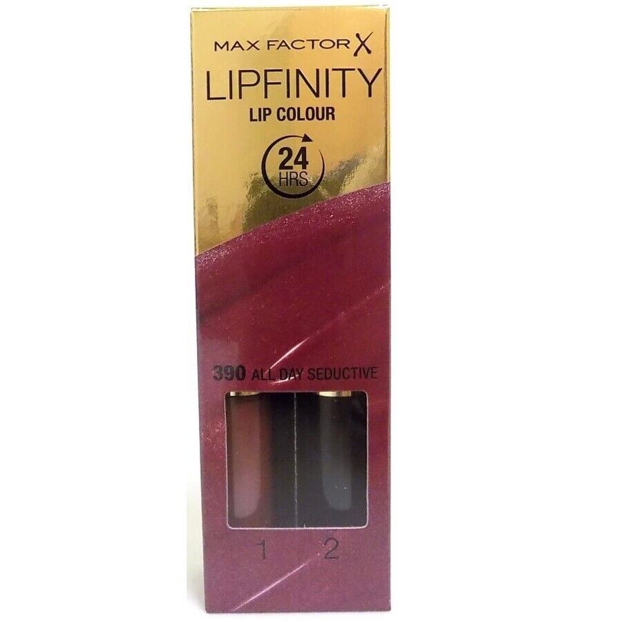Max Factor Lipfinity 24HR Lip Colour Lipstick - Select Your Shade - Brand New