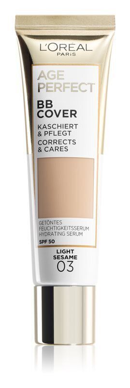 L'Oreal Age Perfect BB Cover Hydrating Serum 30ml - Select Your Shade - New