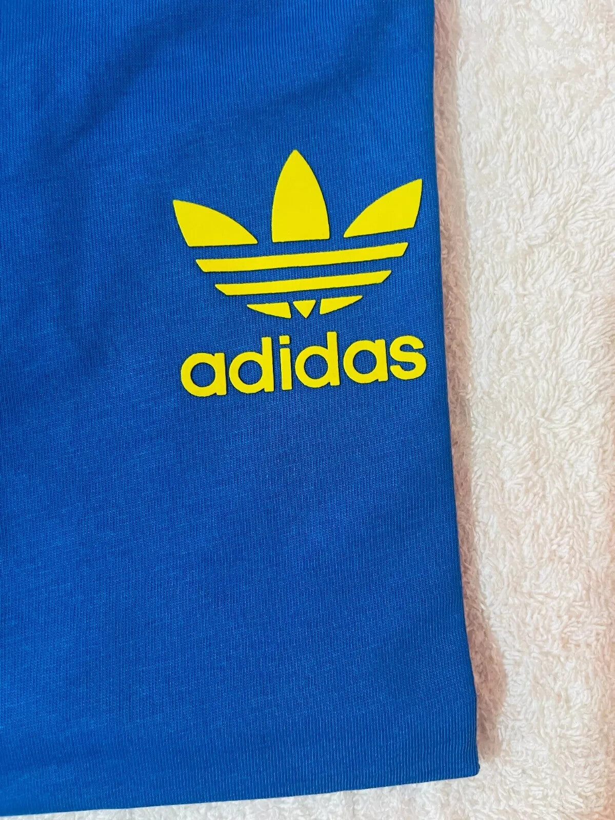 MEN'S ADIDAS ORIGINALS TEE SHORT SLEEVE CREW NECK THREE STRIPE T-SHIRT L, XL