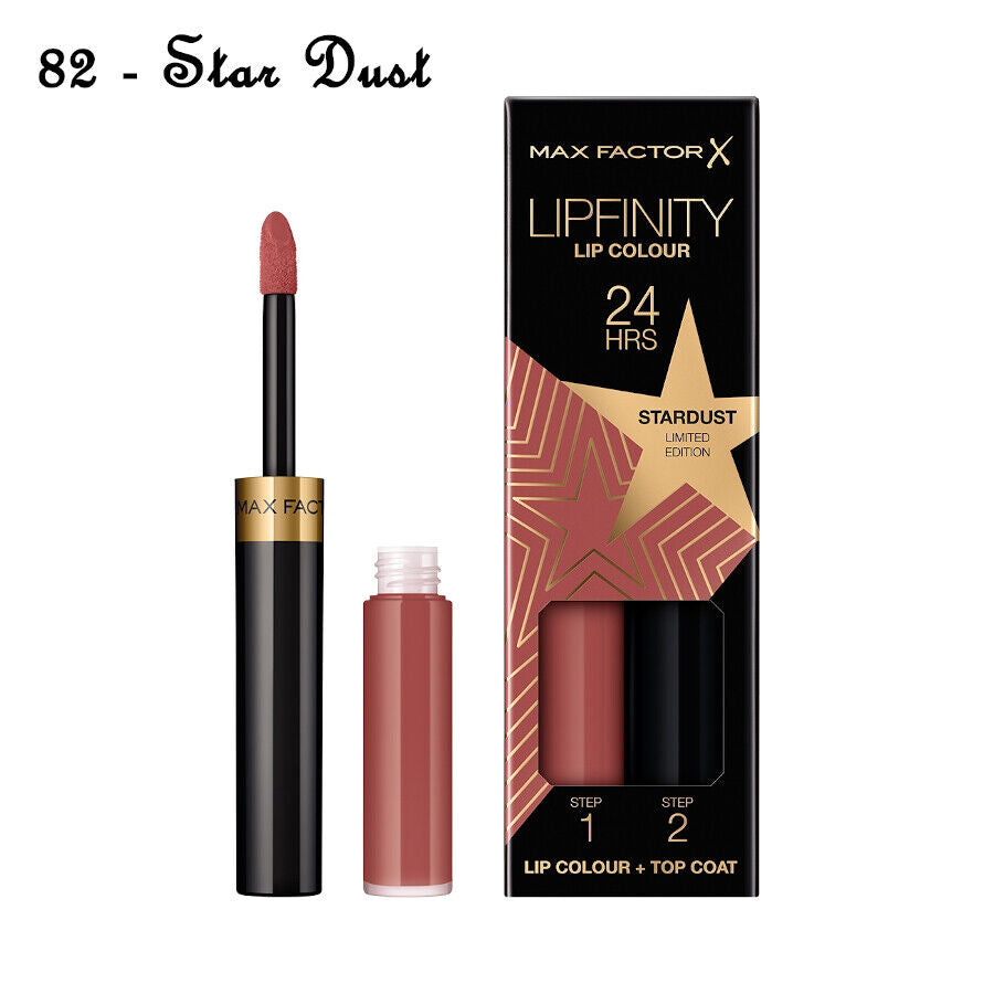 Max Factor Lipfinity 24HR Lip Colour Lipstick - Select Your Shade - Brand New
