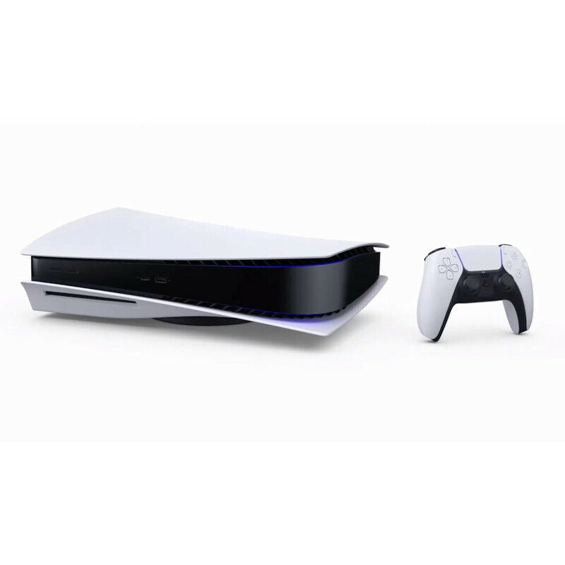 Sony PlayStation 5 (PS5) - 825GB - Disc Edition Console - White - Very Good