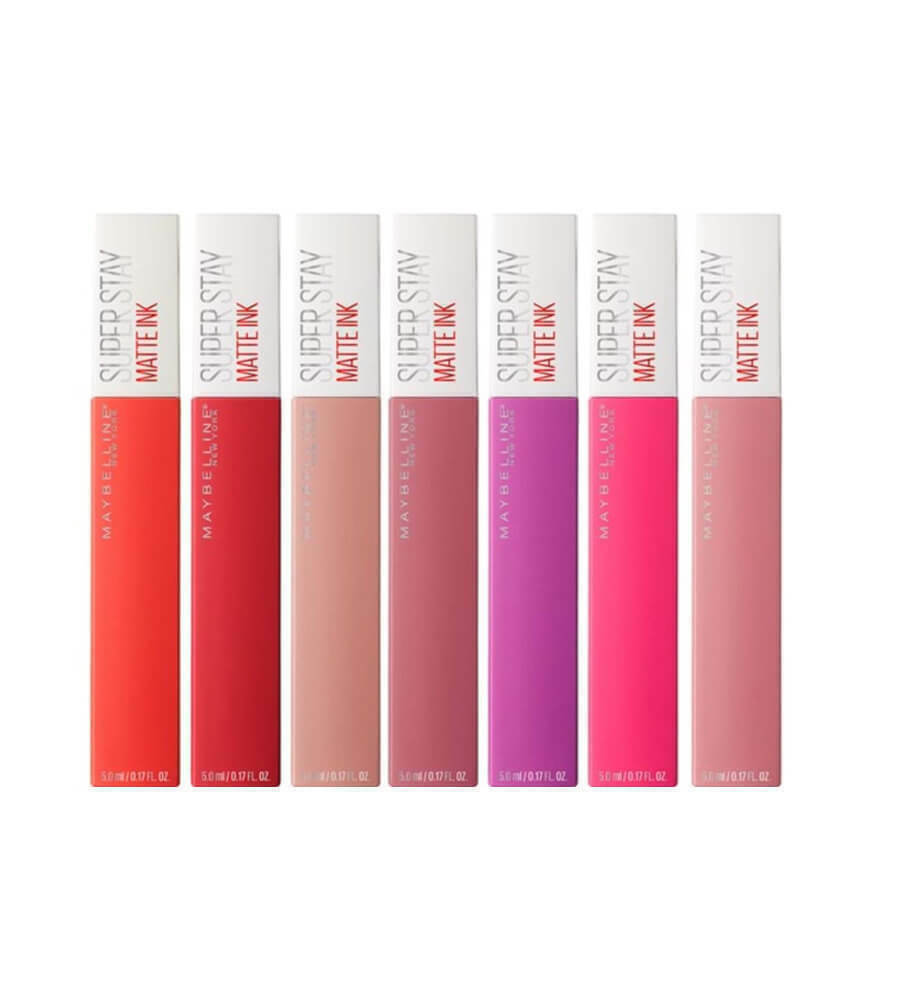 Maybelline Superstay Matte Ink Liquid Lipstick Authentic 5ml - Choose Your Shade