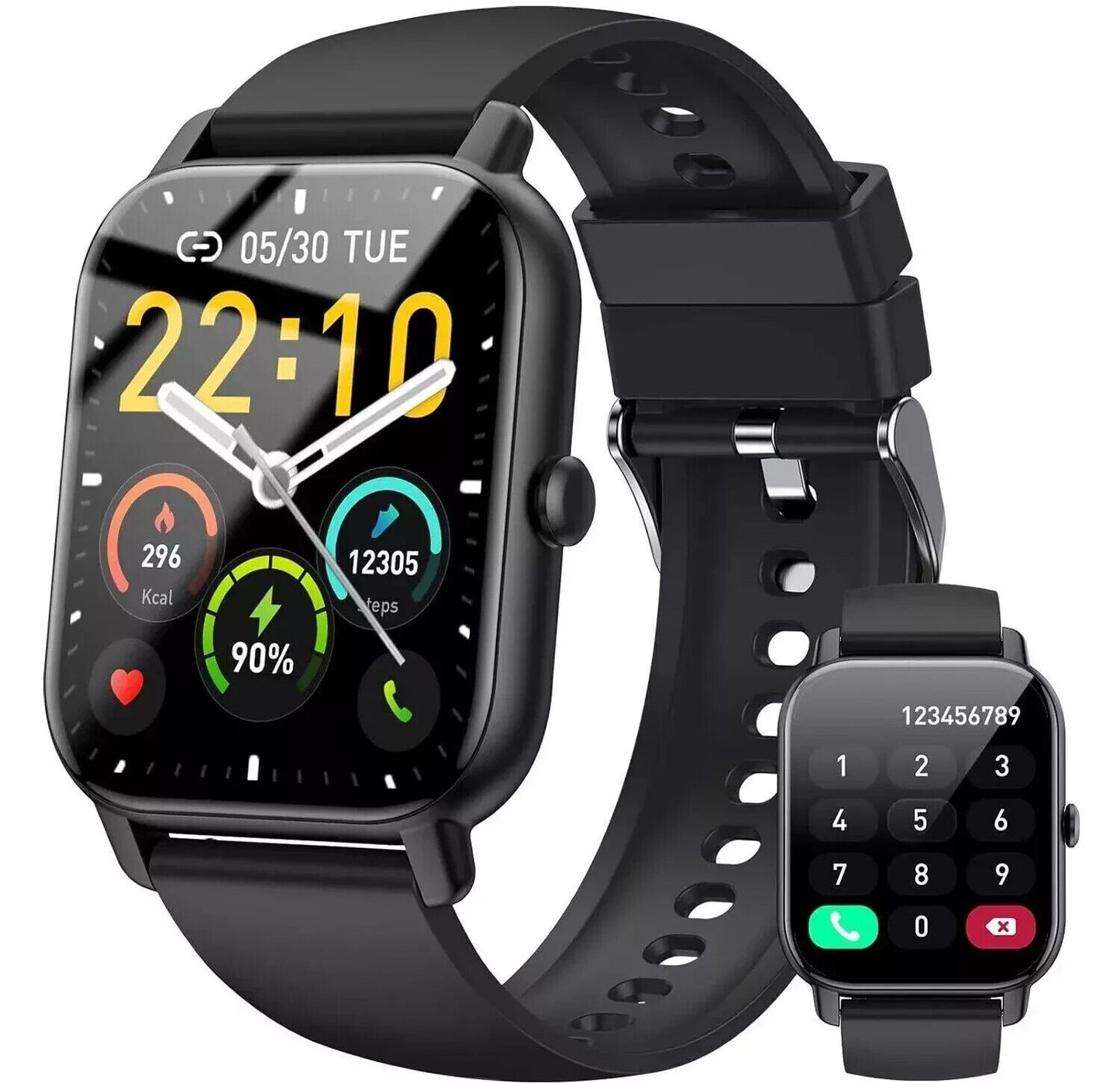 Smart Watch Men Women Fitness Tracker Blood Pressure Heart Rate Sport Watches Uk