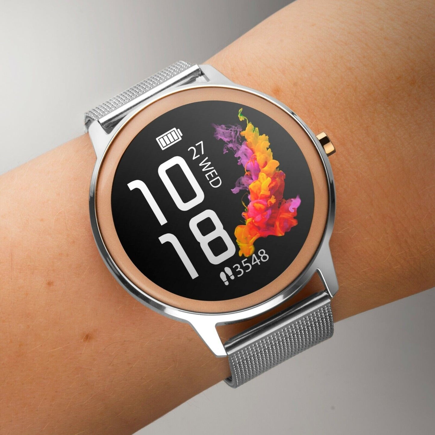 Sekonda Ladies Silver Smart Watch. Model 40387.00