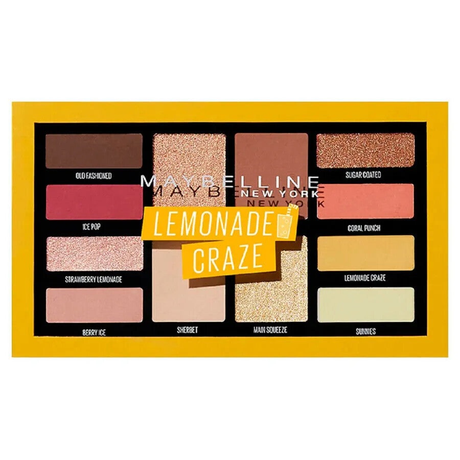Maybelline 12 Colour Eyeshadow Palettes Nudes, The City Kits - Select Yours New