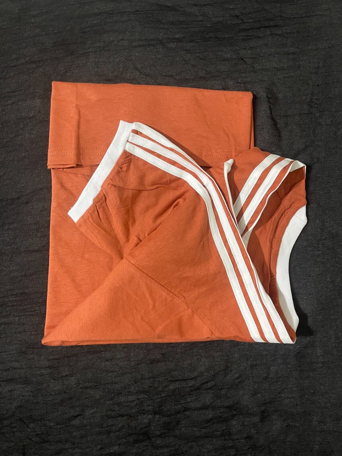 MEN'S ADIDAS ORIGINALS TEE SHORT SLEEVE CREW NECK THREE STRIPE T-SHIRT L, XL