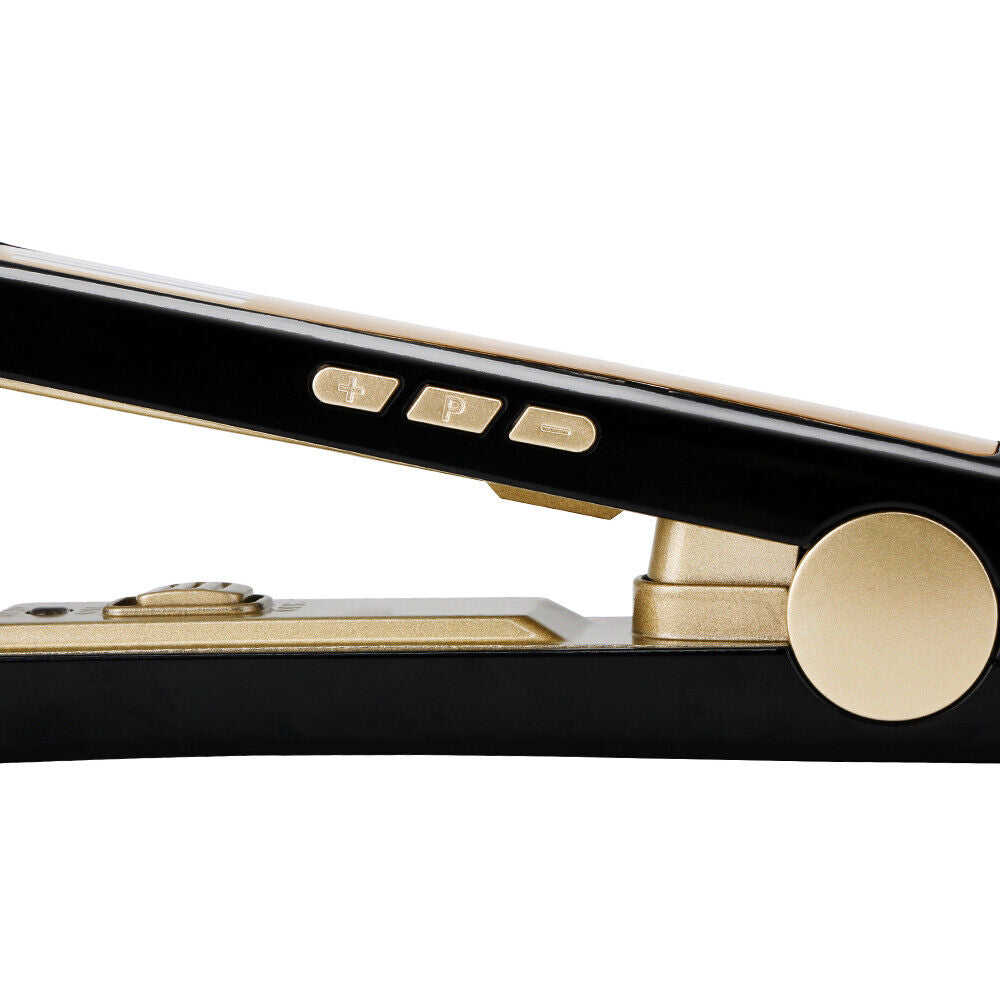 KIPOZI Pro 2 In1 Hair Straighteners Travel 230C Digital Display 30S Instant Heat