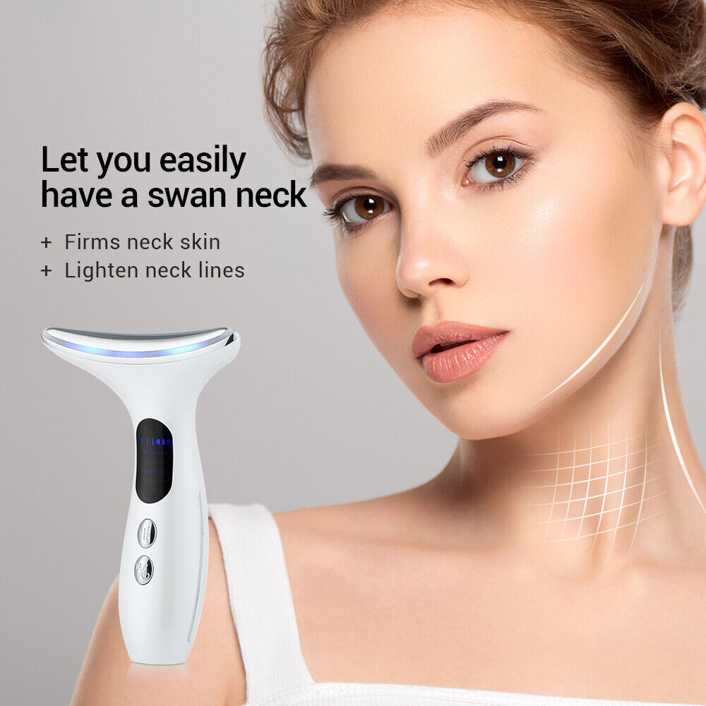 Skin Tightening Machine RF LED Light Photon Therapy Face Massager Facial Beauty