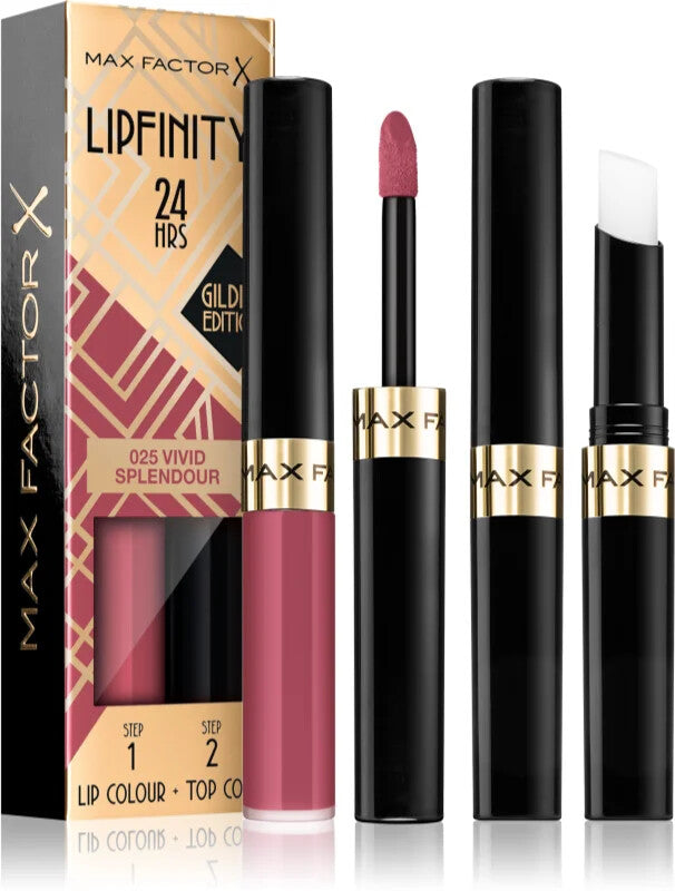 Max Factor Lipfinity 24HR Lip Colour Lipstick - Select Your Shade - Brand New