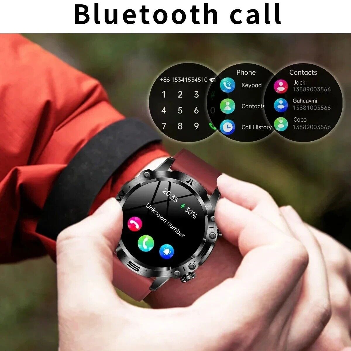 Smart Watch Men Women Fitness Tracker Blood Pressure Heart Rate Sport Watches UK
