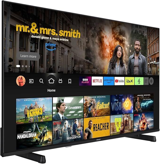 Finlux 50" Inch 4K LED Ultra HD HDR Smart Fire TV  With Freeview Play - 50MU24F