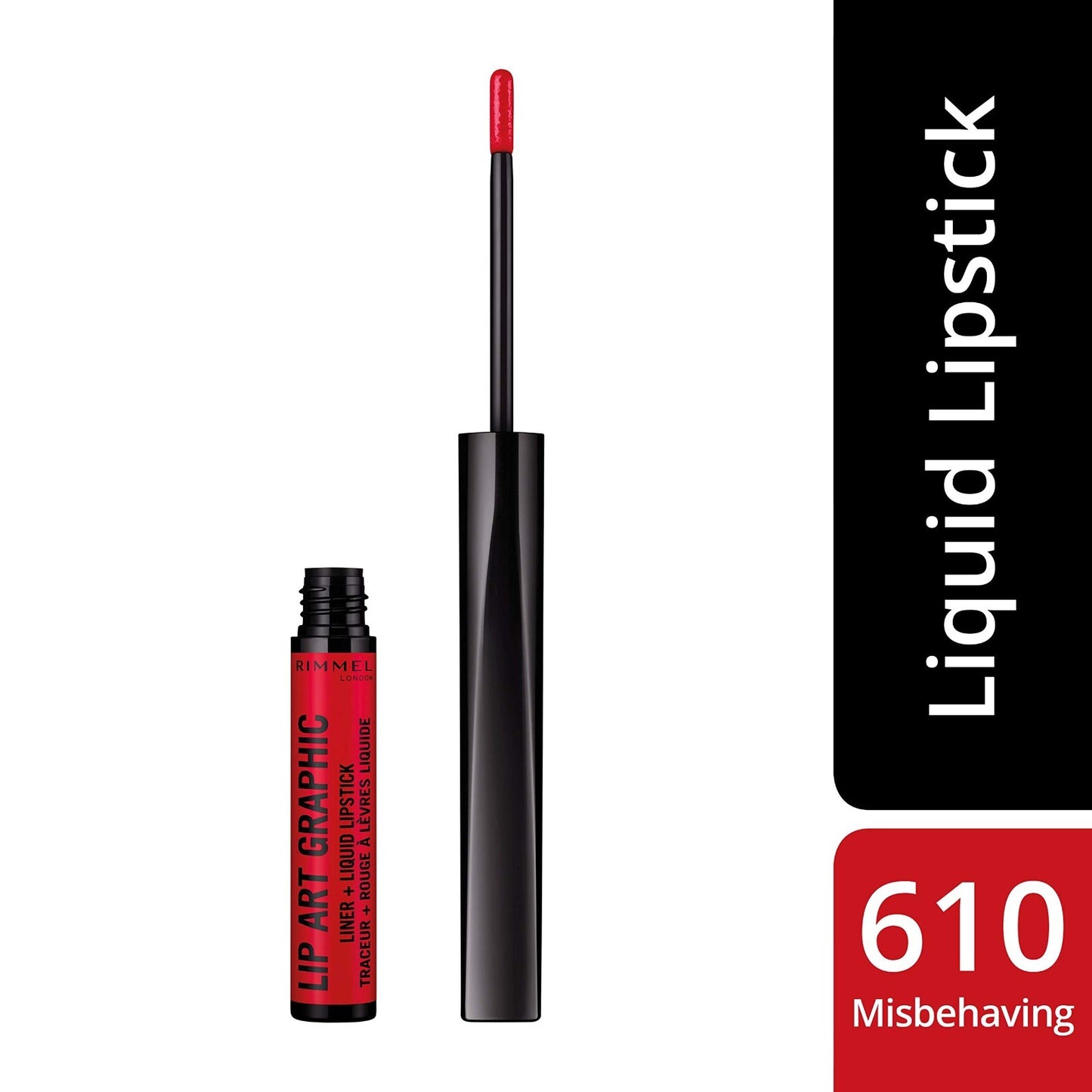 Rimmel Lip Art Graphic Liner & Liquid Lipstick - Choose Shade