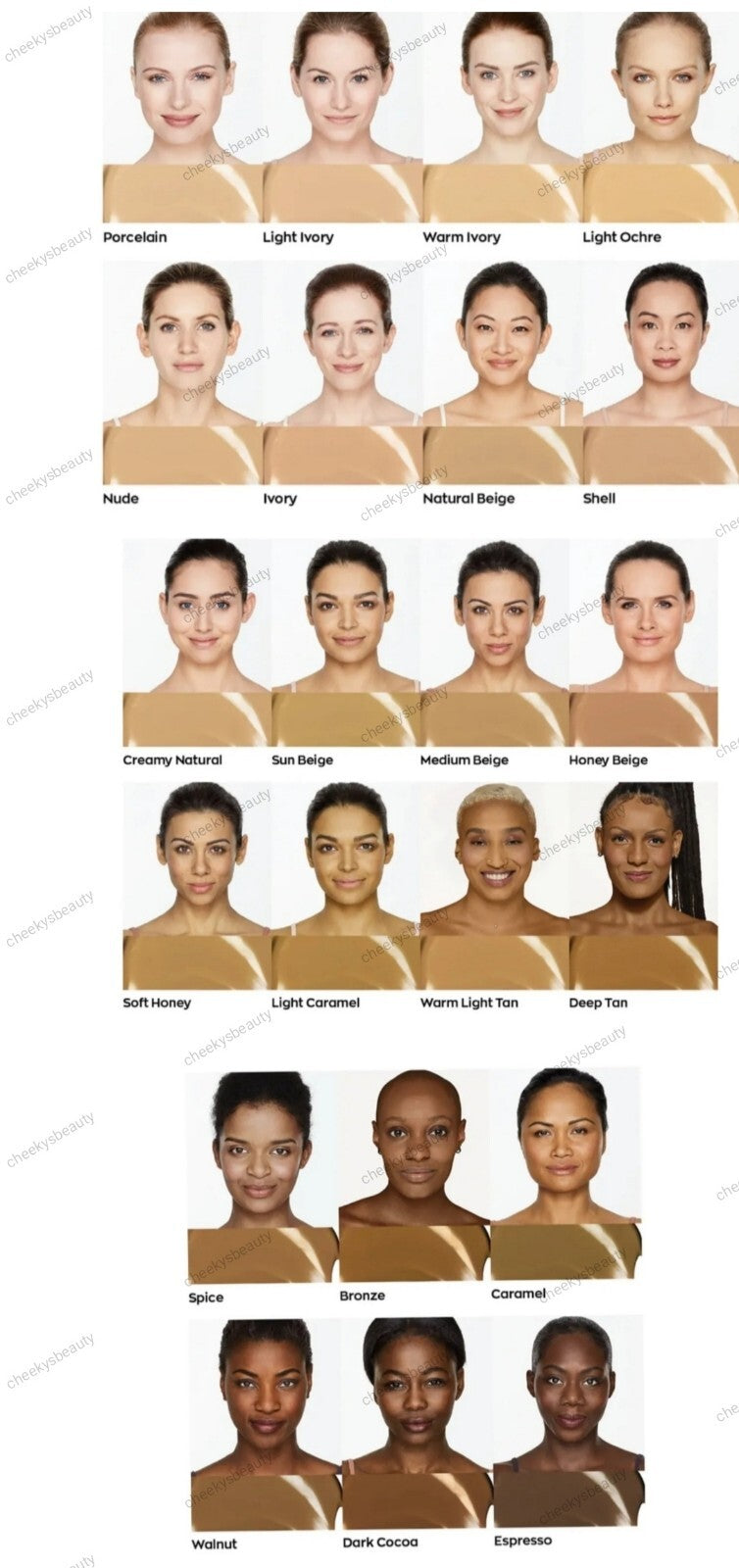 Avon Serum Foundation SPF 30 Radiant Finish 30ml, Choose Your Shade, New & Boxed