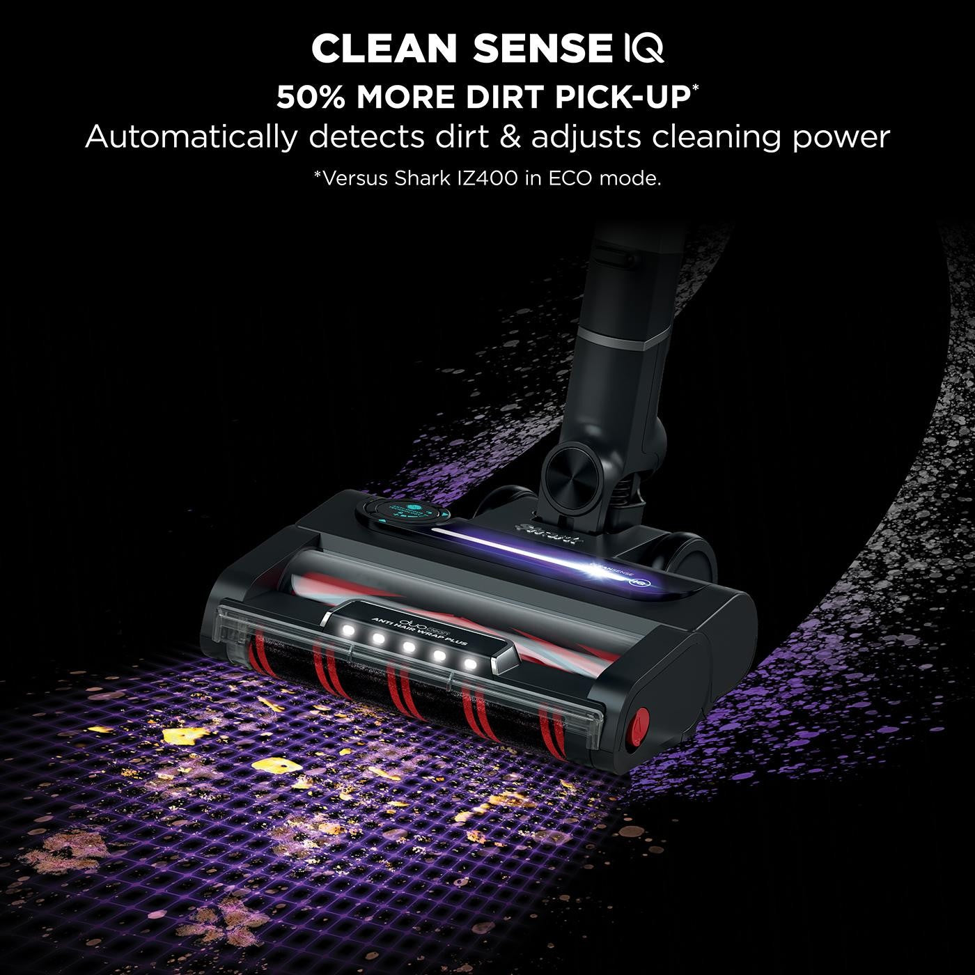 Shark Stratos Cordless Stick Vacuum, Pet - Refurbished [IZ400UKT] 1 Battery