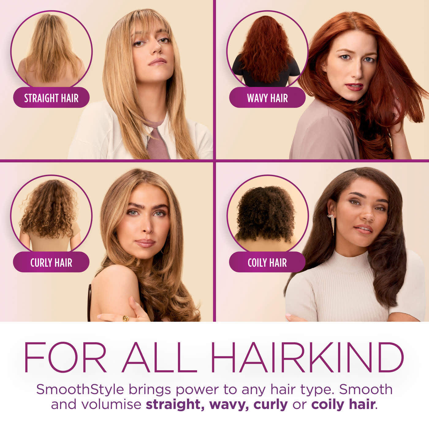 Shark SmoothStyle Hot Brush & Smoothing Comb - Certified Refurbished [HT202UK]