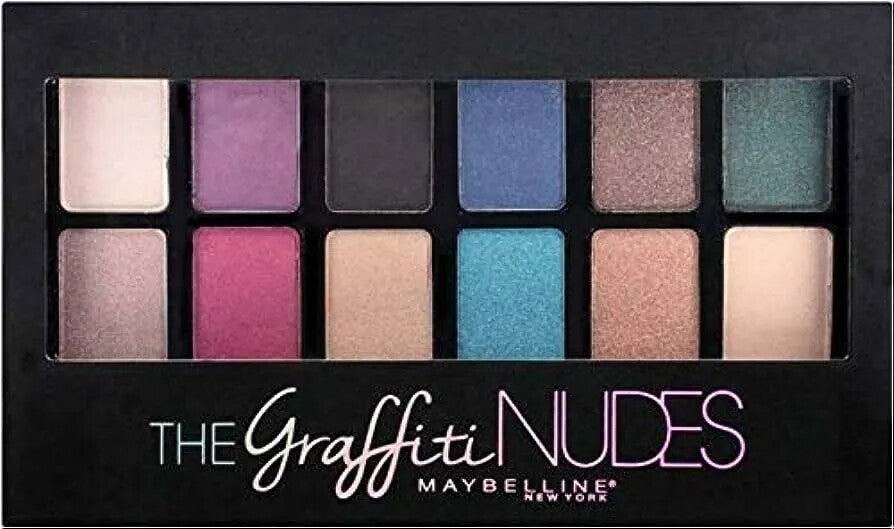 Maybelline 12 Colour Eyeshadow Palettes Nudes, The City Kits - Select Yours New