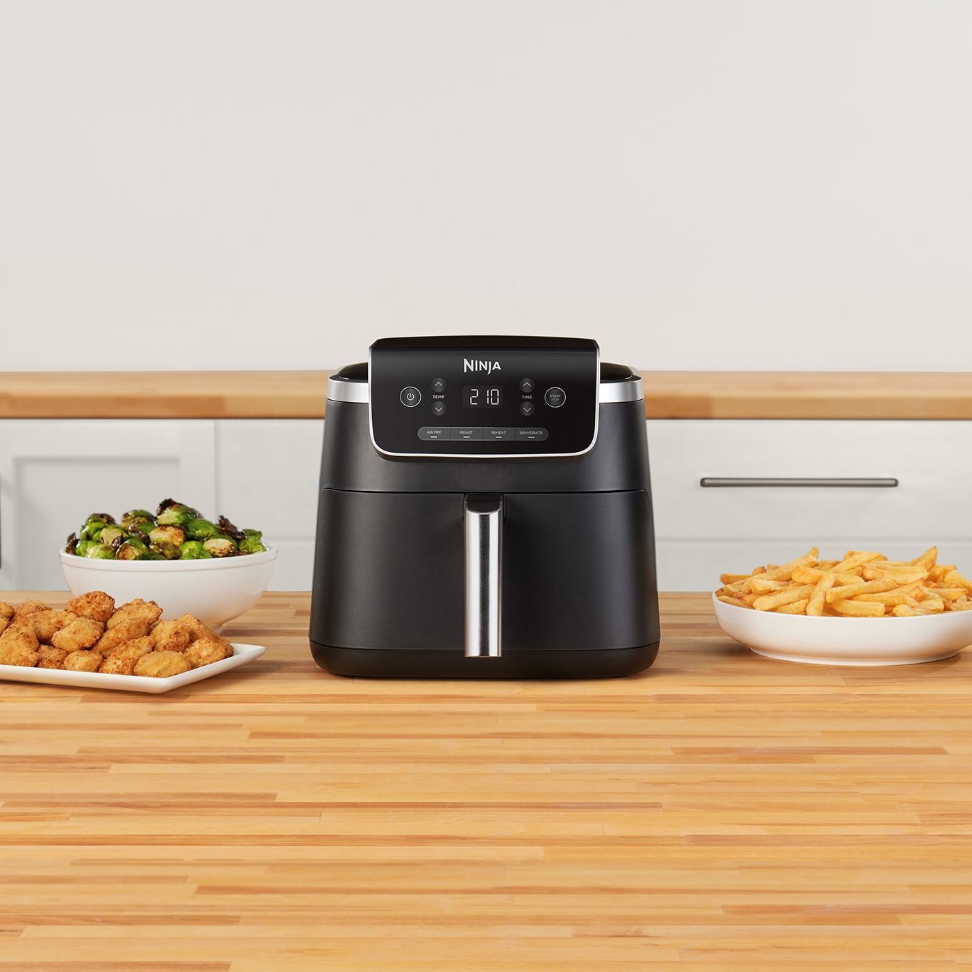 Ninja Air Fryer PRO [AF140UK] Roast, Dehydrate, Reheat, 4 Functions, 4.7L