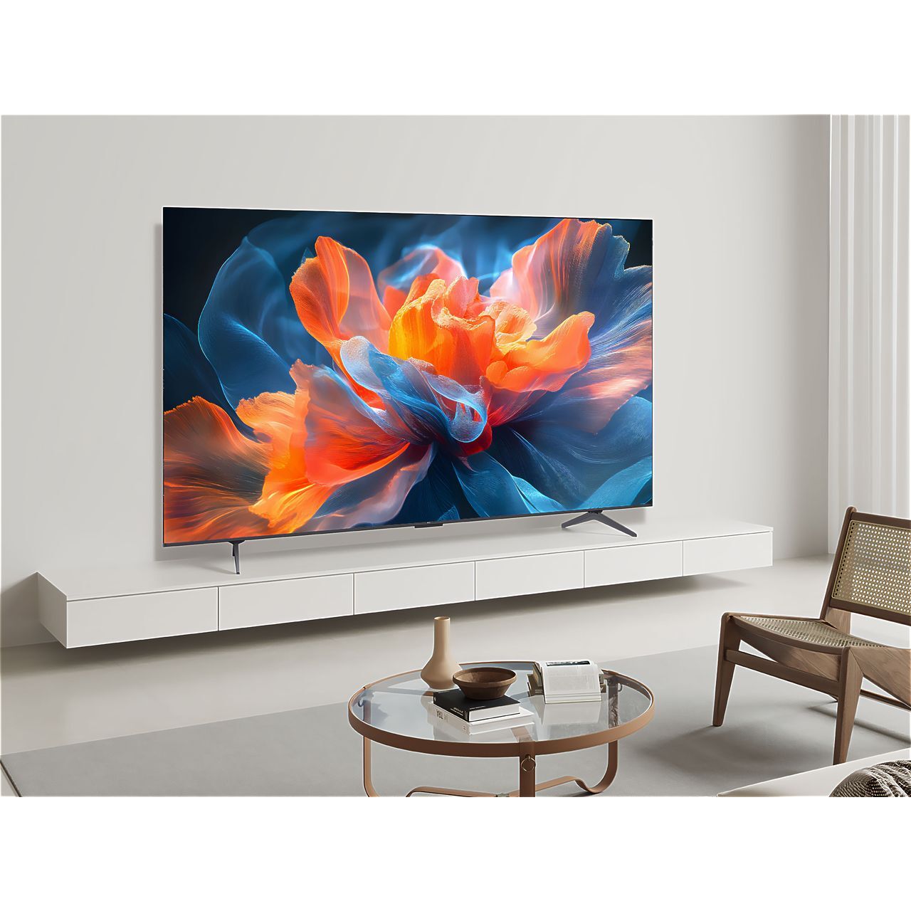 TCL 55T8C-UK 55 Inch QLED 4K Ultra HD Smart TV Bluetooth WiFi