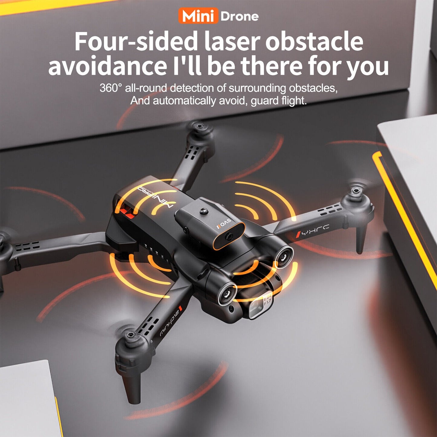 2025 Drone RC Drones Pro 4K HD Camera WIFI FPV Quadcopter Foldable Bag Gifts NEW