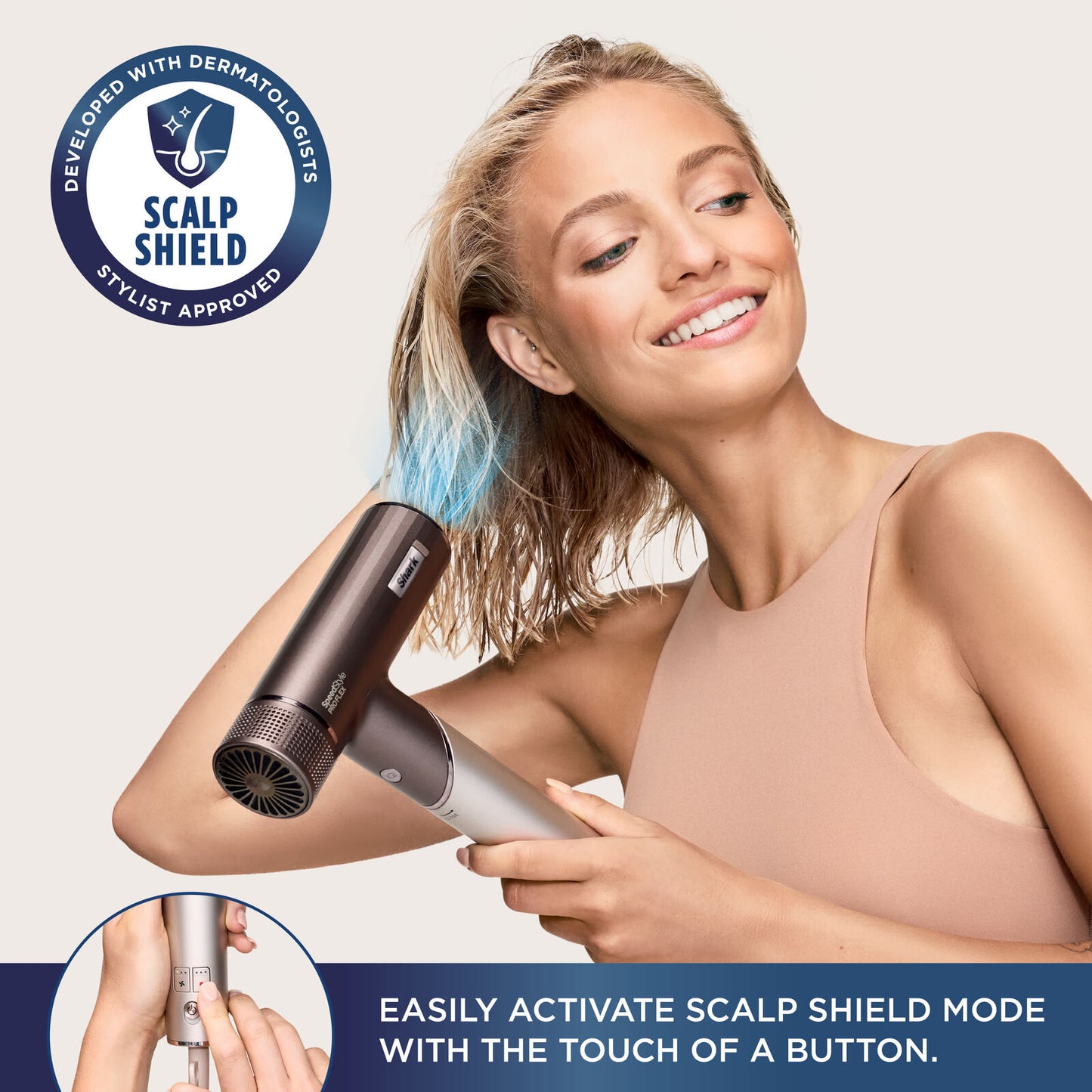 Shark SpeedStyle Pro FLEX 4-in-1 High-Velocity Hair Dryer -Refurbished [HD542UK]