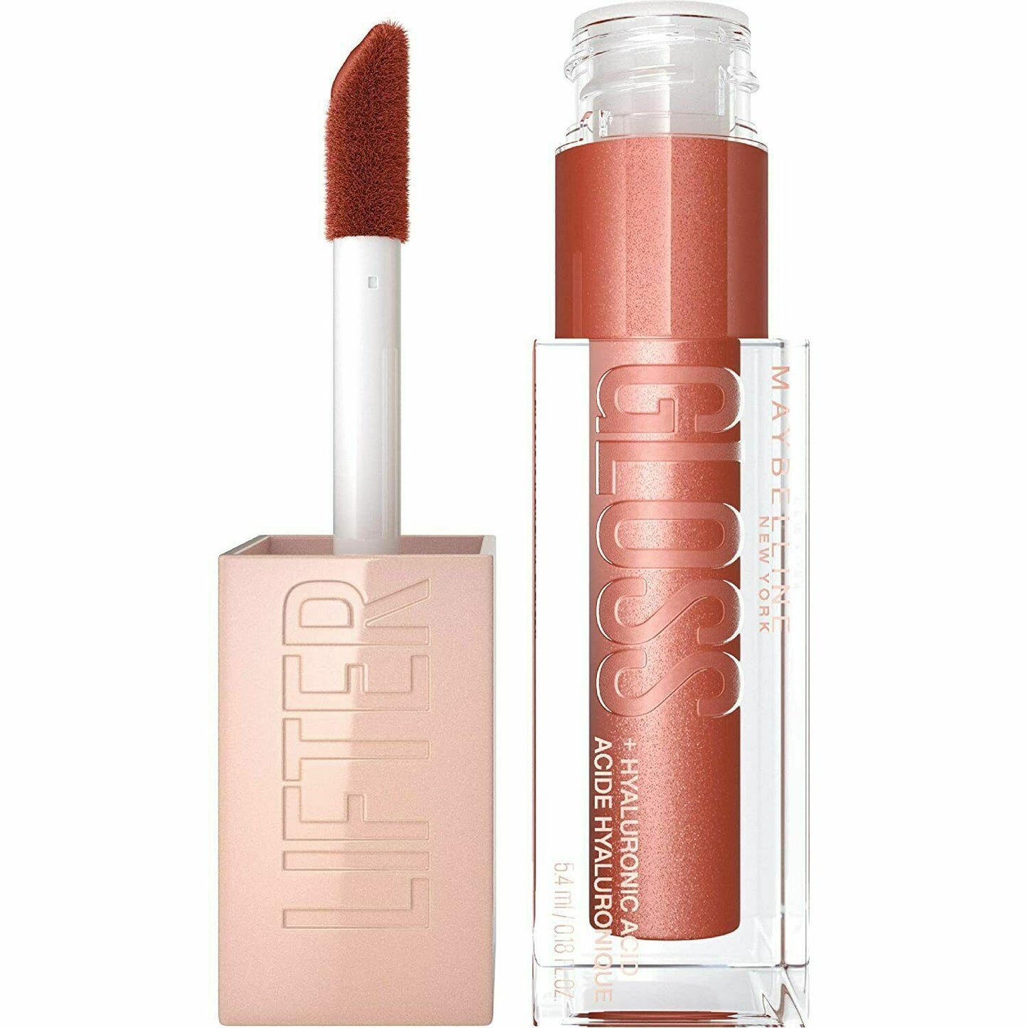 Maybelline Lifter Gloss Plumping with Hyaluronic Acid - Select Your Shade - New