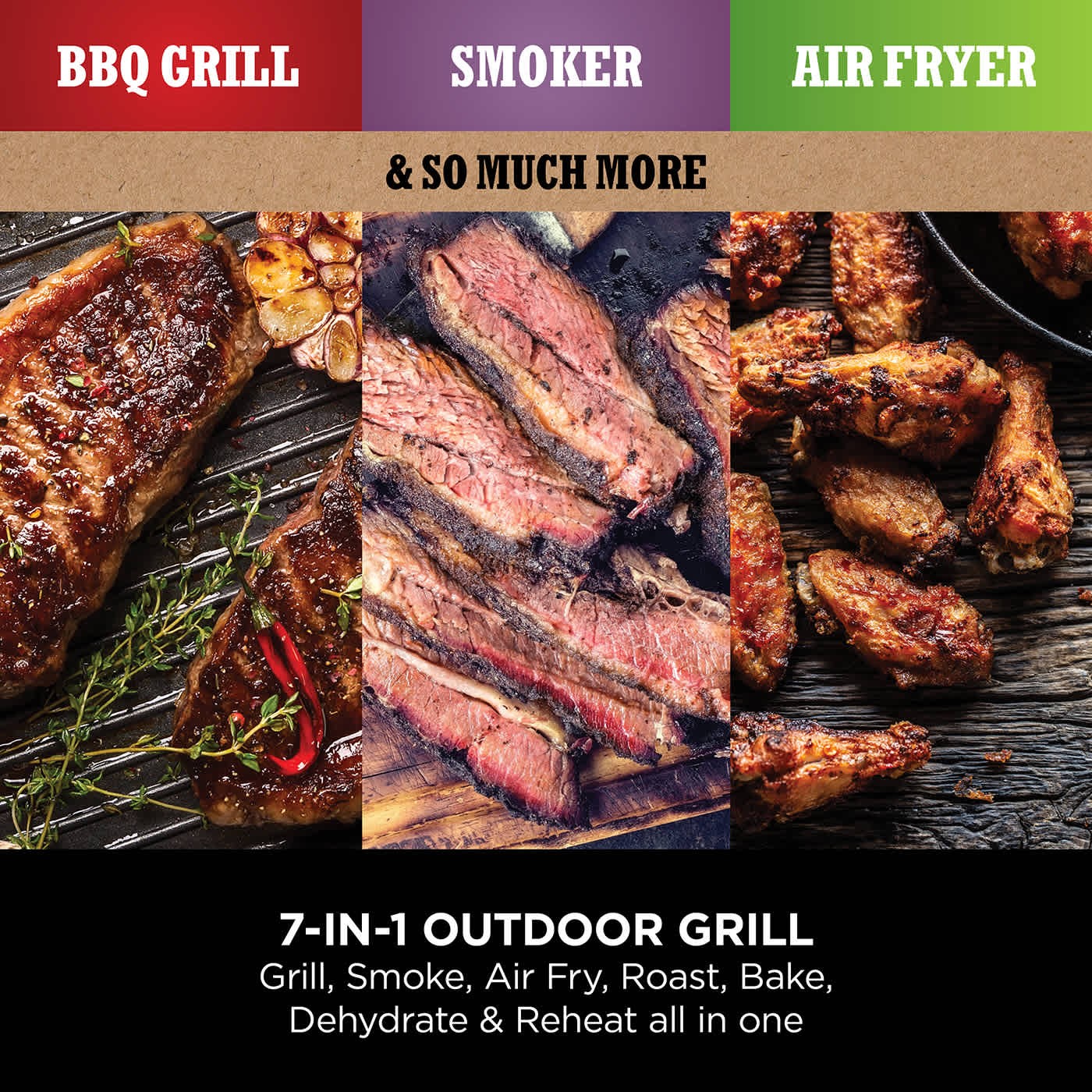 Ninja Woodfire Electric Outdoor BBQ Grill & Smoker [OG701UK]