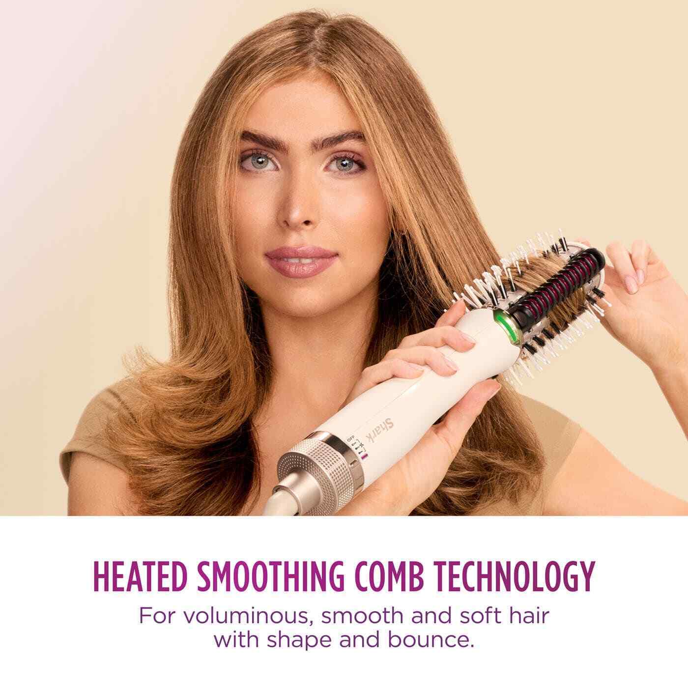 Shark SmoothStyle Hot Brush & Smoothing Comb - Certified Refurbished [HT202UK]