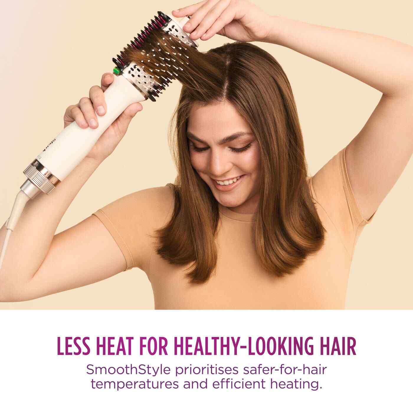 Shark SmoothStyle Hot Brush & Smoothing Comb - Certified Refurbished [HT202UK]